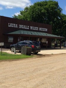 Exterior of the museum in Walnut Grove, MN. (Katherine Hart, 2014)