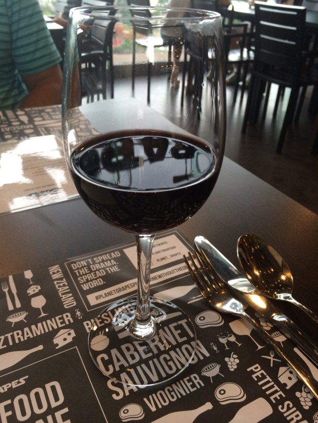 Enjoying the last evening in the Philippines (Katherine Hart, 2015)